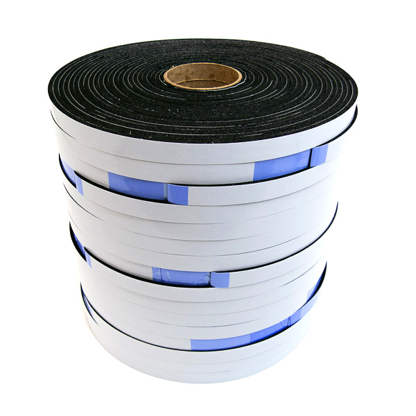 stack of EPDM foam tape rolls